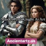 maiden and knight ai art