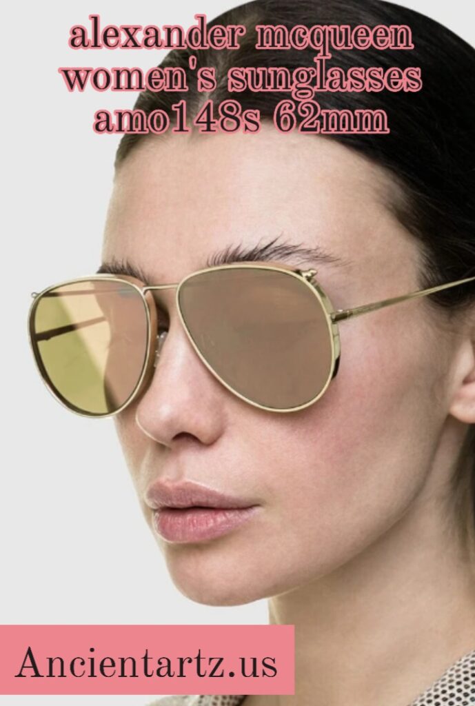 Alexander McQueen Women's Sunglasses AMO148S 62mm