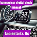 baimoqi-car-digital-clock-manual