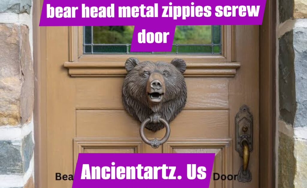 bear-head-metal-zippies-screw-door