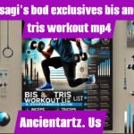 sagi's bod exclusives bis and tris workout mp4