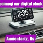 baimoqi car digital clock